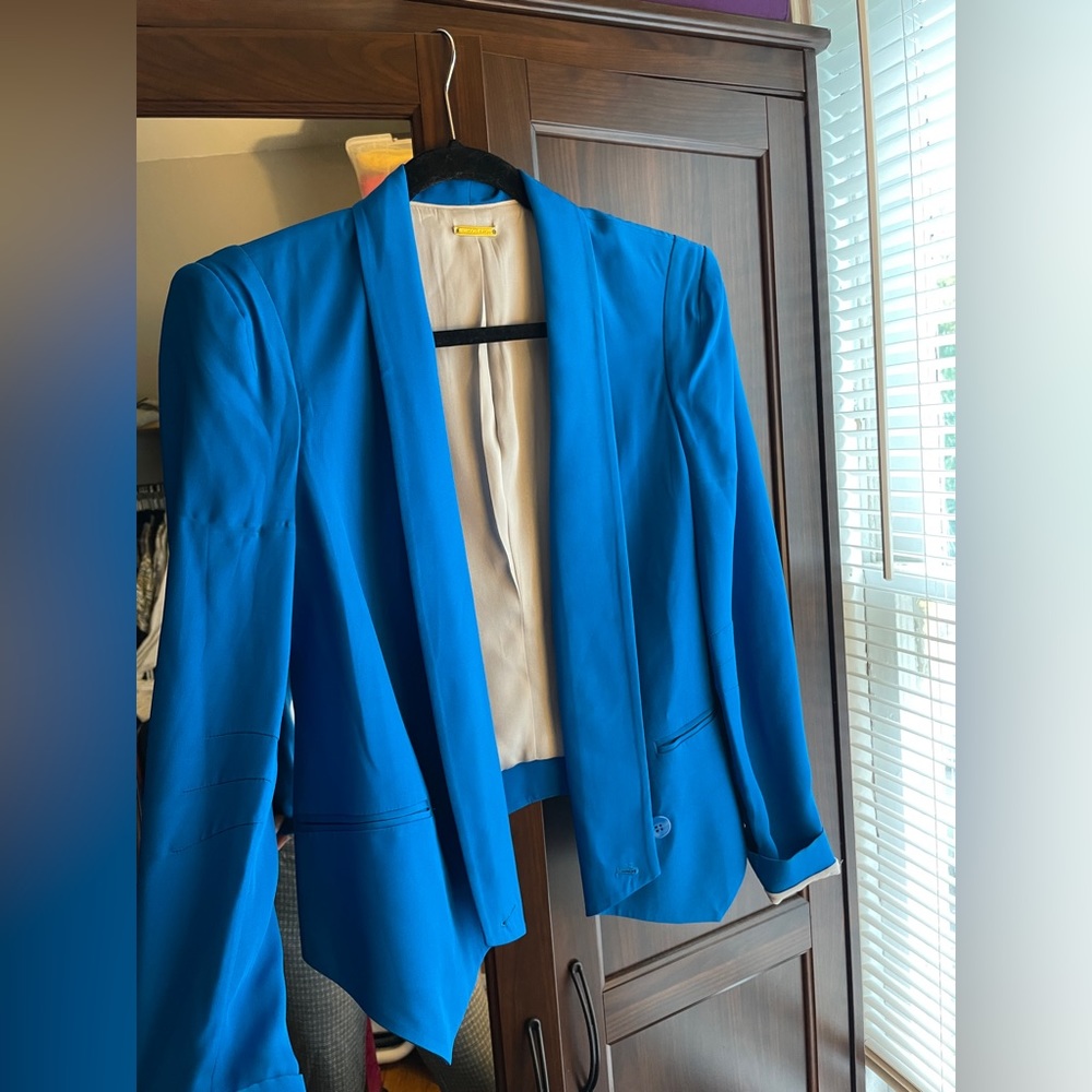 Rebecca Minkoff Silk Blazer